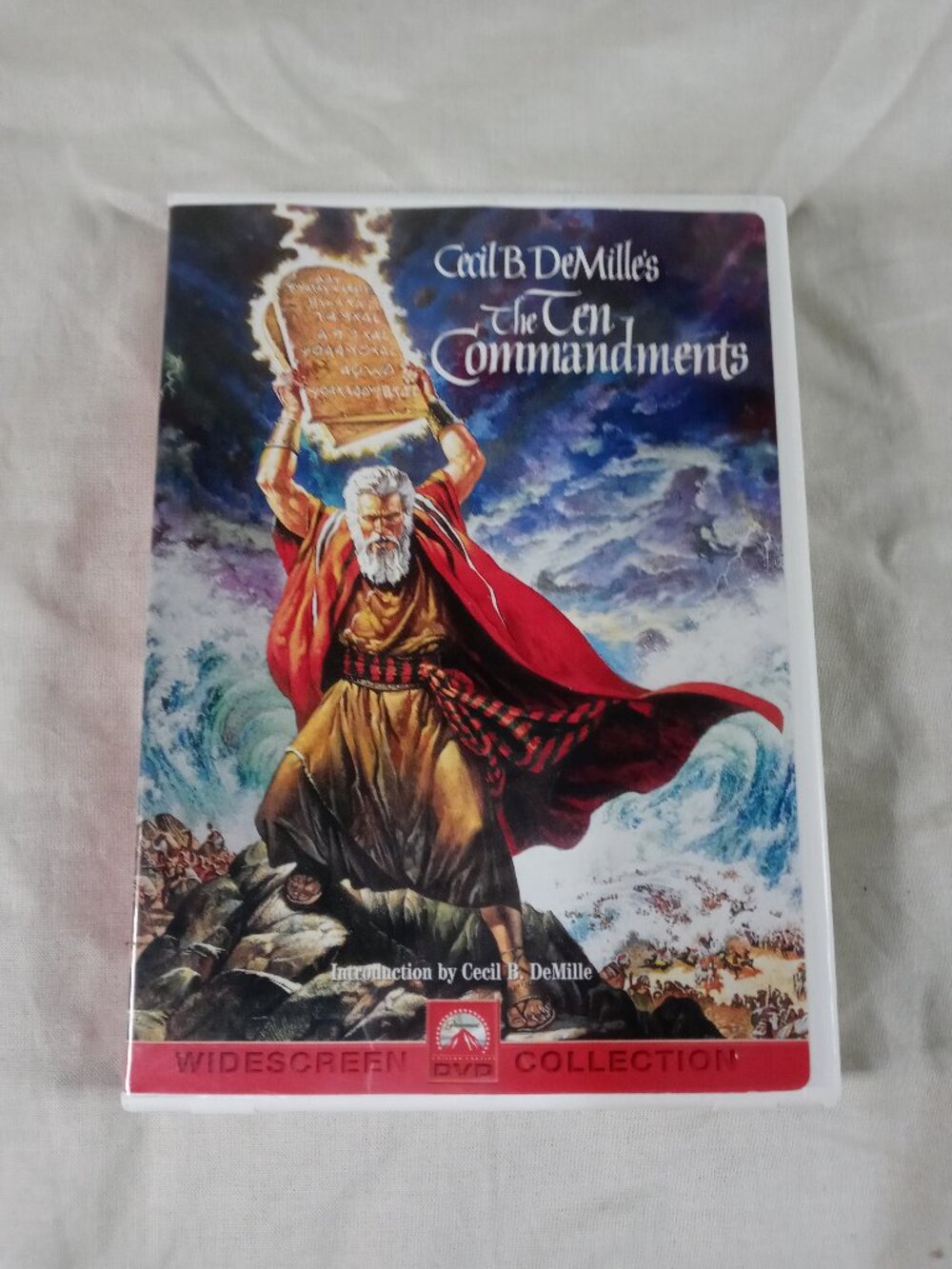 The Ten Commandments By Cecil B. DeMille Widescreen Collection Movie 2 DVDs Set